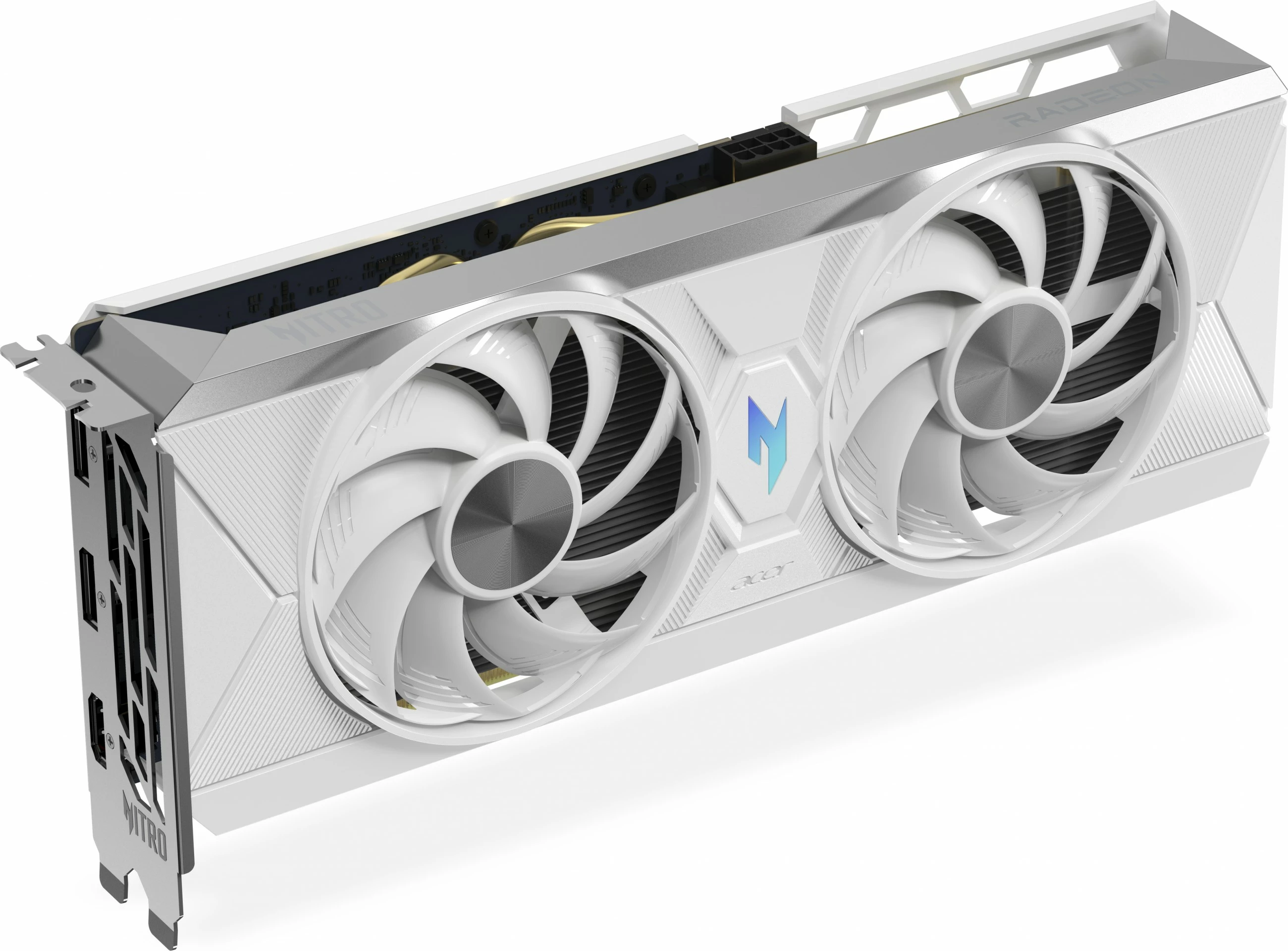 Kartë grafike Acer AMD Radeon RX 9060 XT Nitro OC 16GB GDDR6 e bardhë