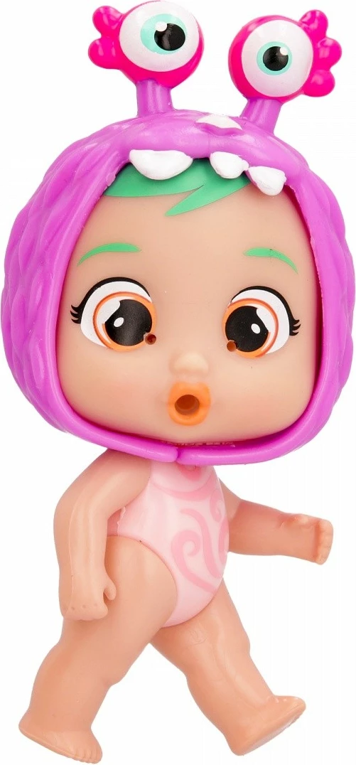 Kukull Cry Babies Stars Jumpy Monsters Bubu, Tm Toys, plastikë, për vajza, pa bateri, vjollcë