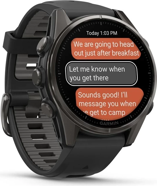 Smartwatch Garmin fenix 8, 43 mm, 32 GB, AMOLED, i zi