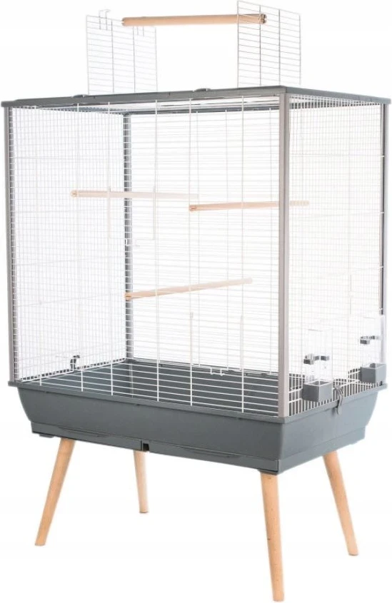 Kafaz për zogj Zolux Neo Jili H80, gri