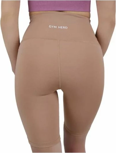 Shorce për femra GymHero, ngjyrë krem