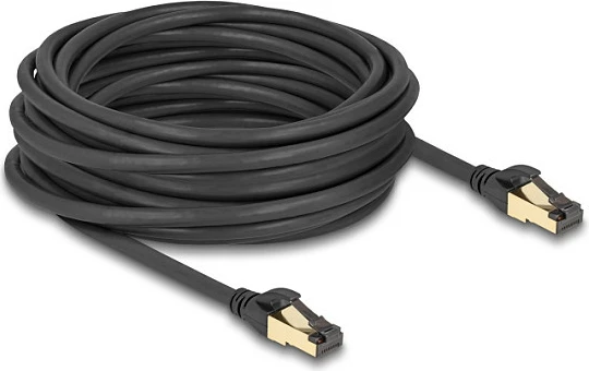 Kabllo rrjeti DeLOCK RJ45 Cat7 S/FTP 10 m, e zezë