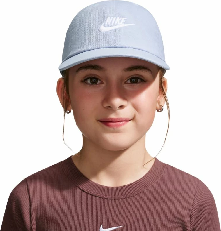 Kapelë bejsbolli për fëmijë Nike Club FB5063 057, e kaltër e çelët