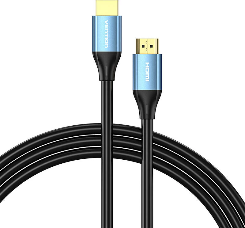 Kabllo HDMI Vention ALHSF, 1m, 4K 60Hz, Kaltër