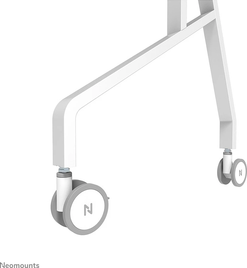 Stendë TV me rrota Neomounts MOVE Go Flip FL50-515WH1, 55-65", VESA 400x400, 50 kg, e bardhë