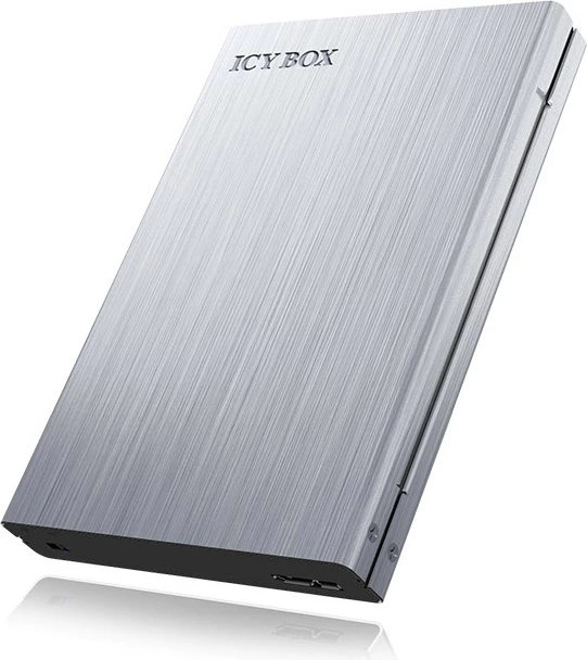 Kuti e jashtme HDD/SSD ICY BOX IB-241WP, 2.5", USB 3.2, alumini, anthracite/silver