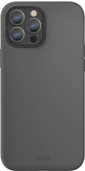 Mbështjellës UNIQ Lino Hue për iPhone 13 Pro Max, MagSafe, Gri