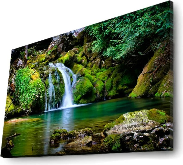 Pikturë dekorative me drita LED, shumëngjyrëshe, 45x70cm, 4570DACT-34