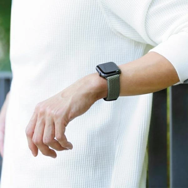 Rrip për Apple Watch UNIQ Aspen, 38/40/41mm, i thurur, Blu