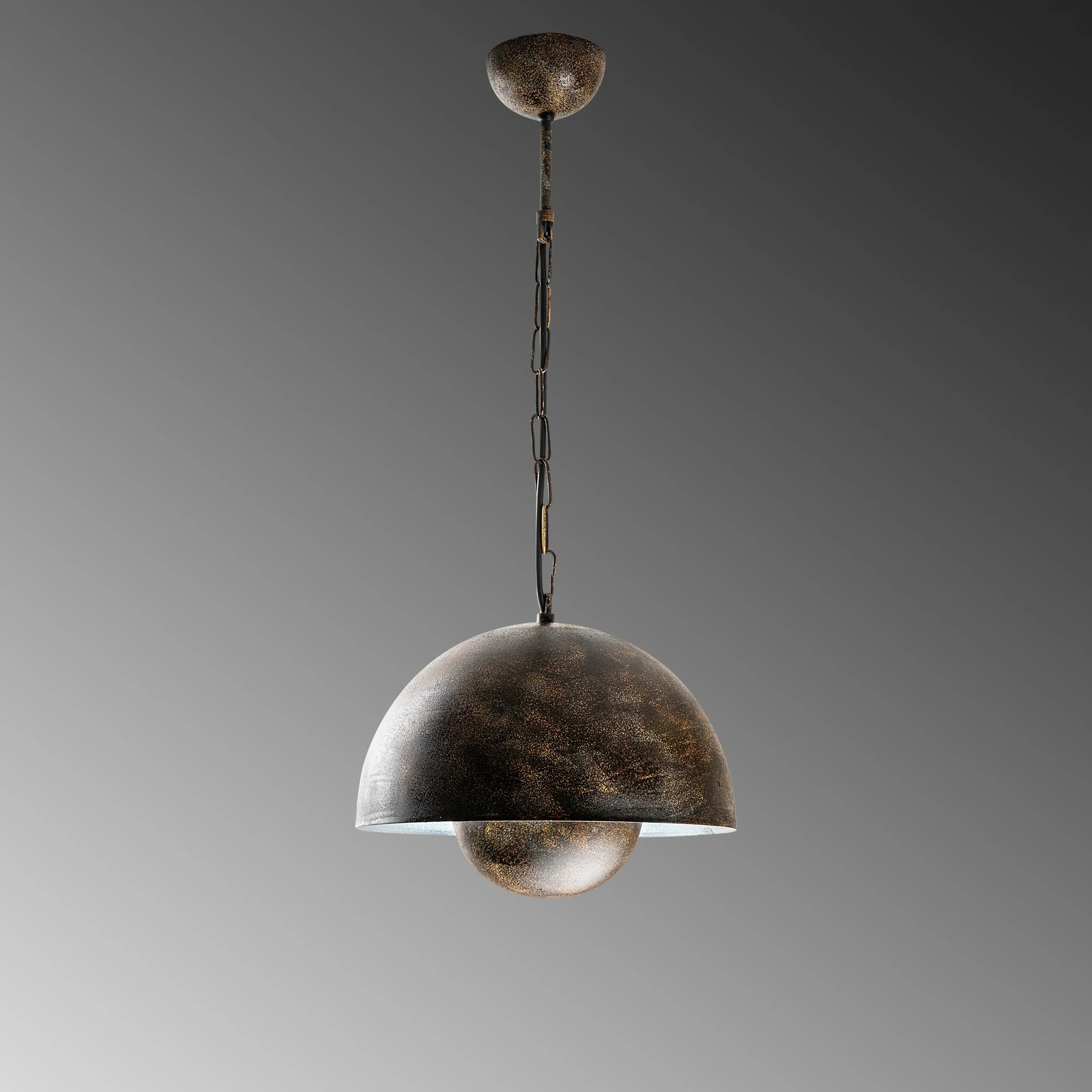 Llambë tavani Opviq, metal, ngjyrë antike, KURE-30-15-NUS-2676-RETRO