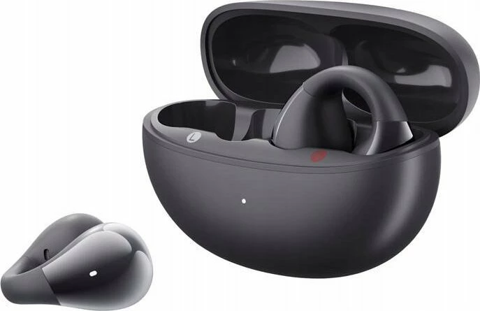 Kufje wireless QCY Crossky Clip T33 Bluetooth 5.4, mikrofon, 30 orë me kuti, të zeza