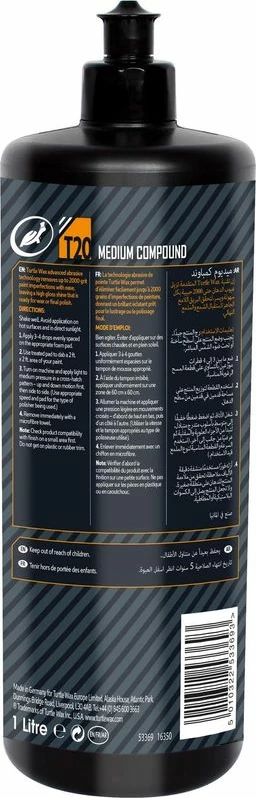 Polir Profesional Medium Compound T20 1l