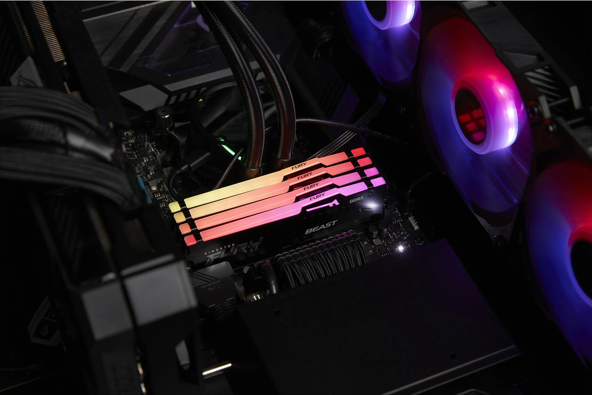 RAM Memorje Kingston FURY Beast 64GB 6000MT/s DDR5 RGB