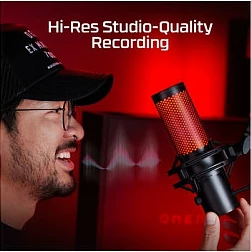 Mikrofon USB HyperX QuadCast 2, 24-bit/96kHz, 4 polar pattern, 3.5mm, i zi