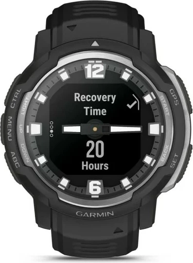Smartwatch Garmin Instinct Crossover - Standard Edition, MIP, GPS, 65 g, e zezë