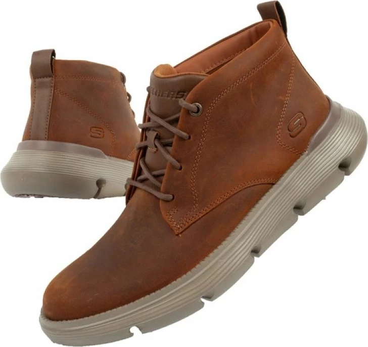 Atlete për meshkuj Skechers, kafe