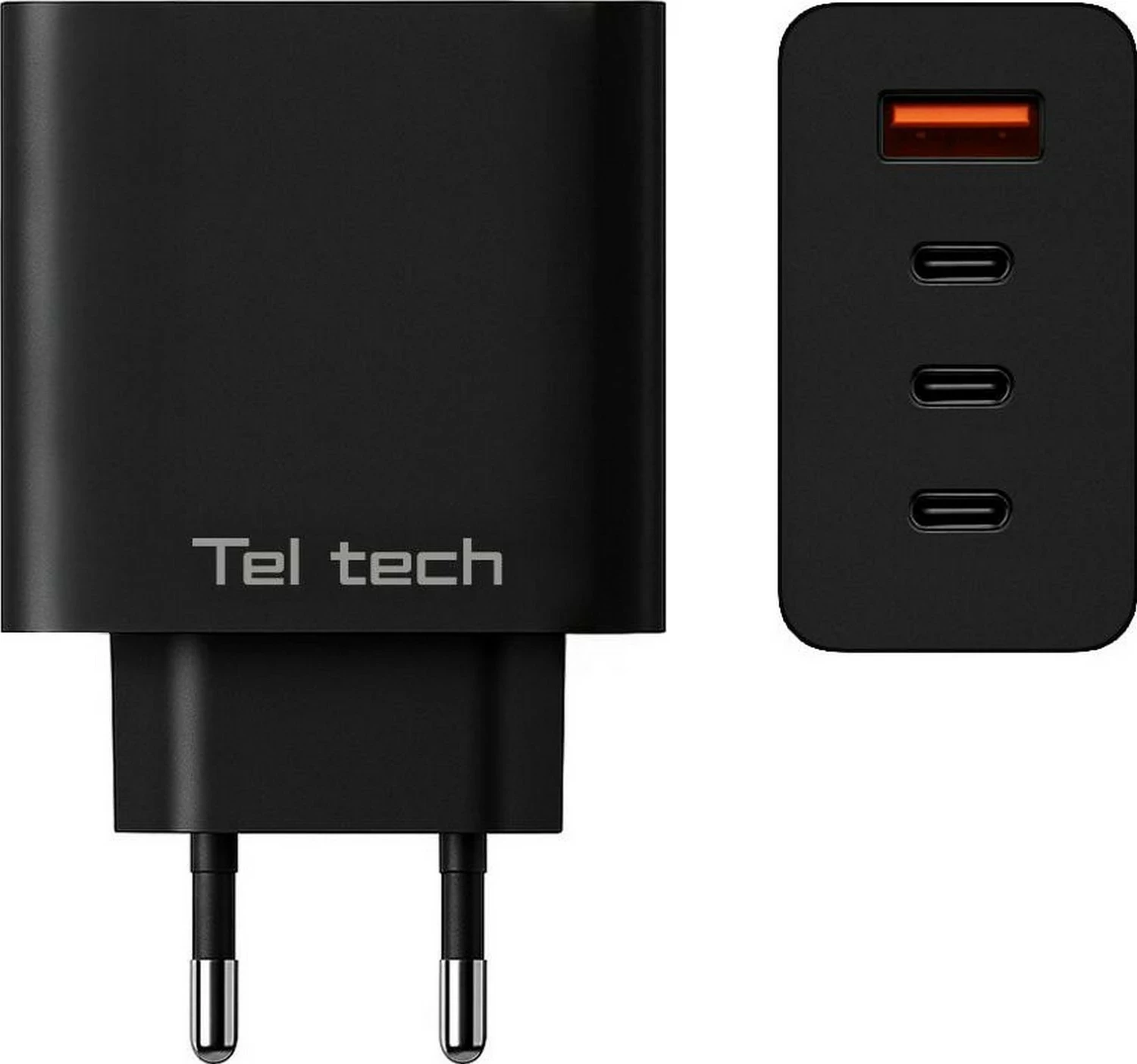 Karikues Teltech TCH-08, 3x USB-C, 1x USB-A, 100W, i zi