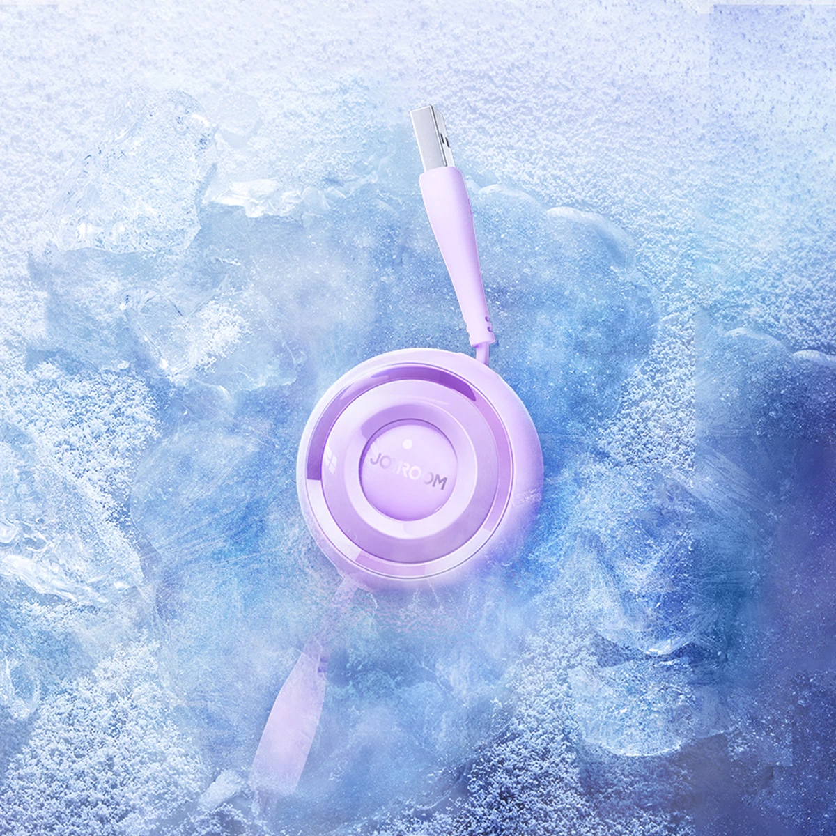 Kabllo 3-në-1 Joyroom Colorful Series S-A40, 1m, USB-A në USB-C/Lightning/microUSB, vjollcë