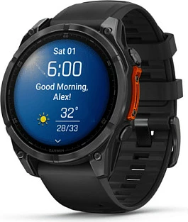 GARMIN Fenix 8 AMOLED  Slate Grey & Black, 47 mm
