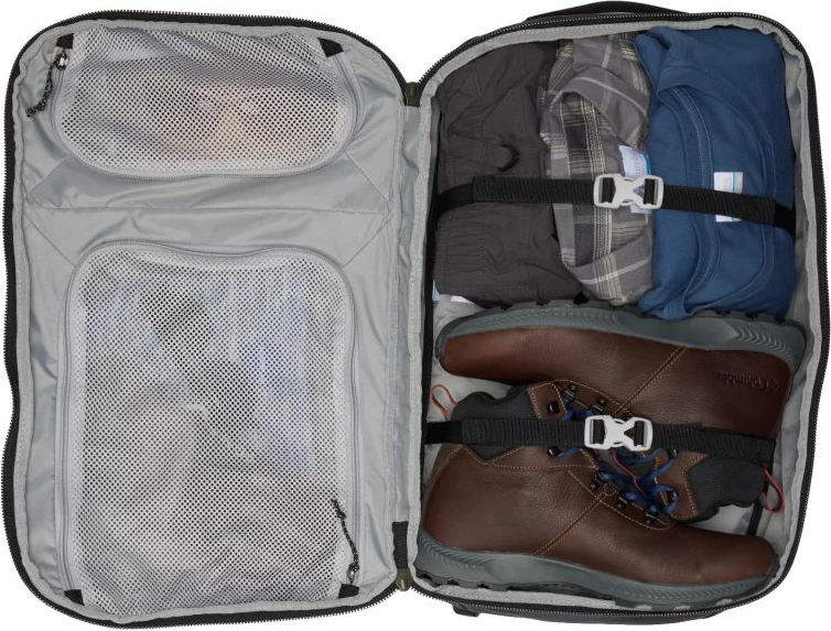 Çantë shpine Columbia, e zezë