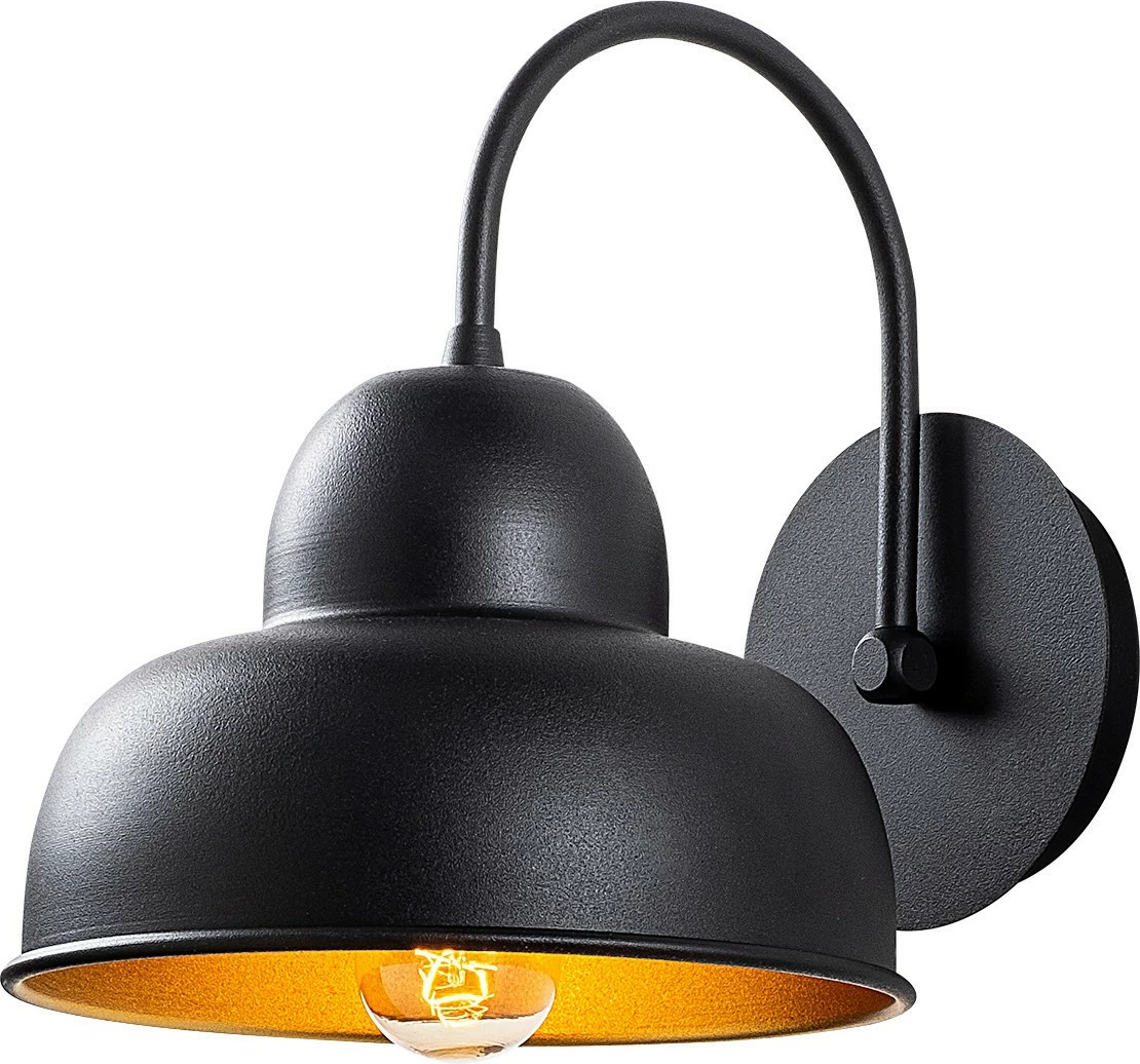 Llambë muri Opviq, Berceste, e zezë, 180BLACK-A