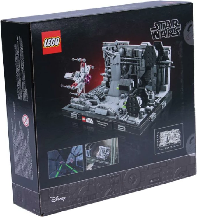 Set ndërtimi LEGO Star Wars 75329 Diorama Death Star Trench Run 665 pjesë 18+