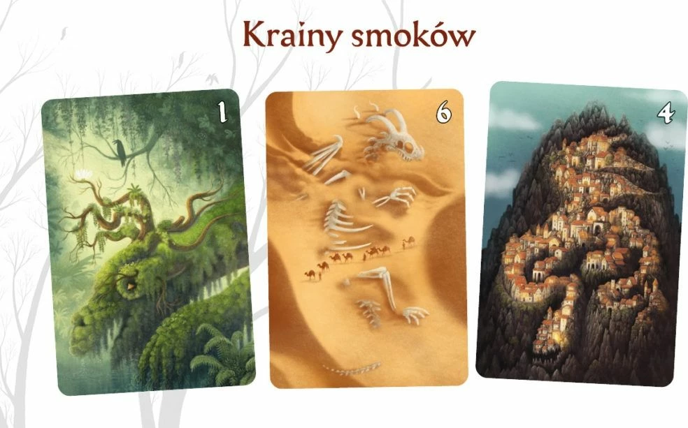 Lojë tavoline Nasza Księgarnia Dragons (Smoki), 2-5 lojtarë, 6+ vjeç, 30 min, polonisht