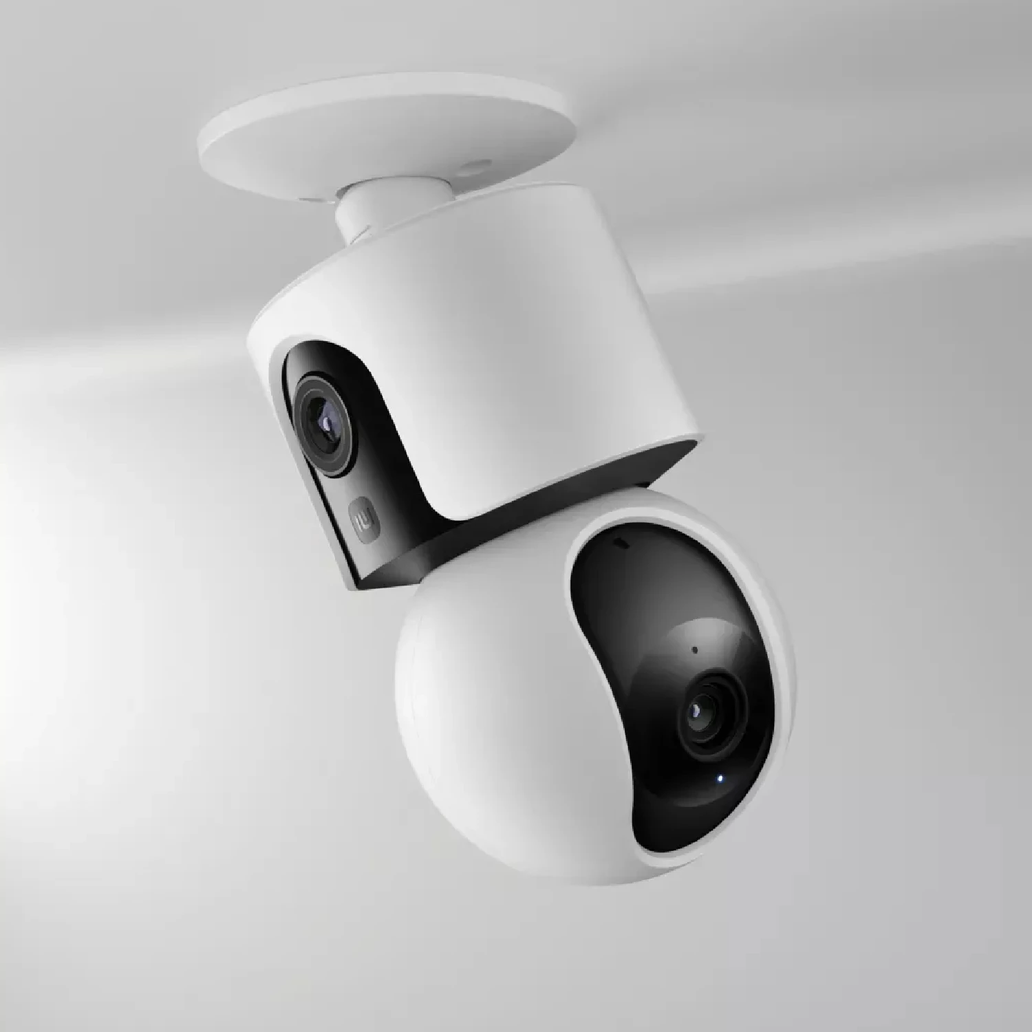 Kamerë smart, Xiaomi, C300 Dual EU, 3MP dy lente 2304×1296, pan/tilt 360° me ndjekje AI, Wi‑Fi 2.4/5 GHz, e brendshme, e bardhë