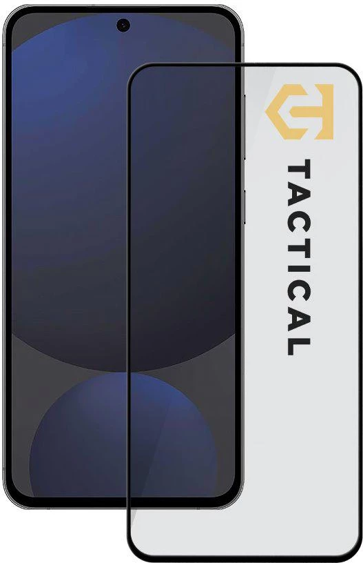 Xham i temperuar mbrojtës Tactical Full Glue 5D për Samsung Galaxy S24 FE, 0.33mm, 9H, transparent