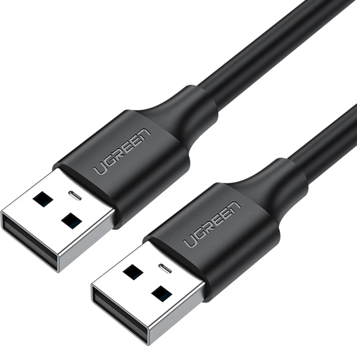 Kabllo USB Ugreen US102, 1.5m, USB 2.0, 480Mb/s, e zezë