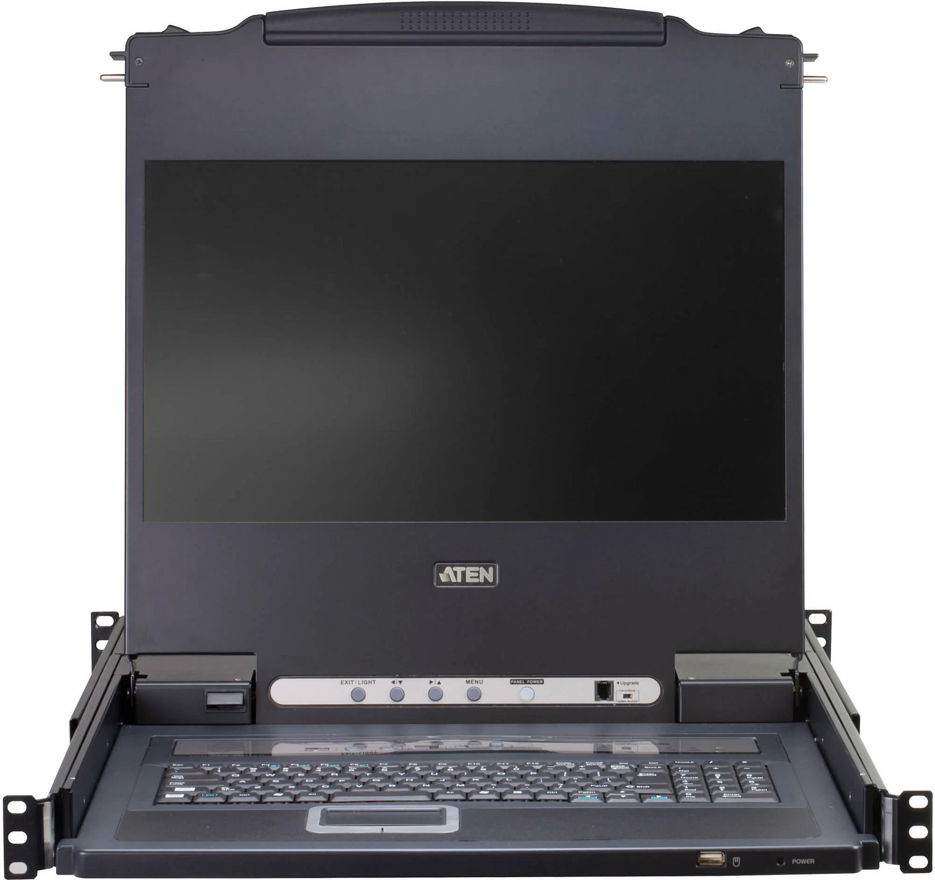 Konsolë KVM për rack ATEN CL5708MW, 17.3" Full HD, 8 porte, QWERTZ (DE), e zezë
