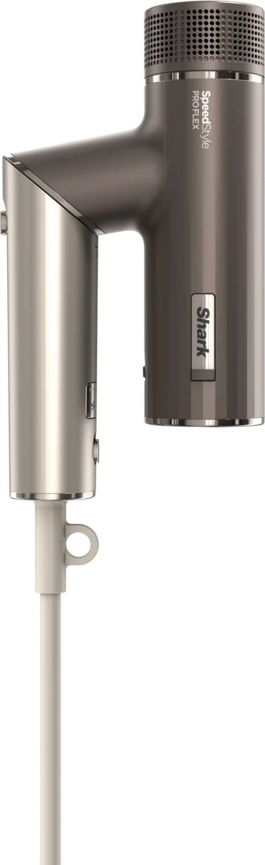 Tharëse flokësh Shark SpeedStyle Pro Flex HD542EU, 1700W, jonizim, 4 aksesorë, ngjyrë argjendtë