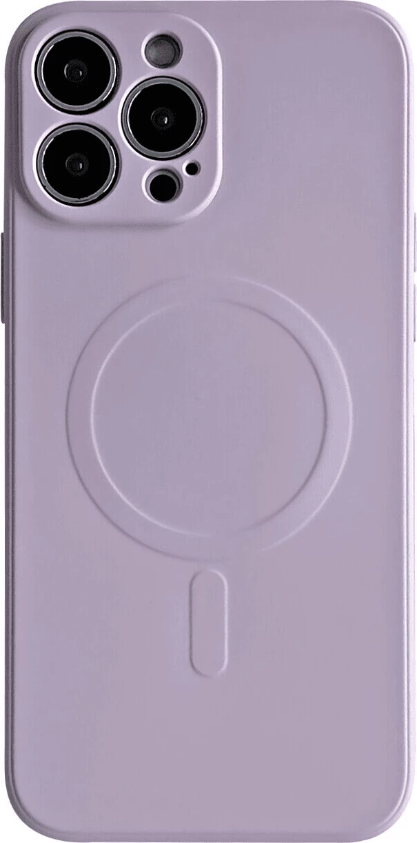 Mbështjellës silikoni MagSafe ONASI për iPhone 14 Plus, matte, vjollcë