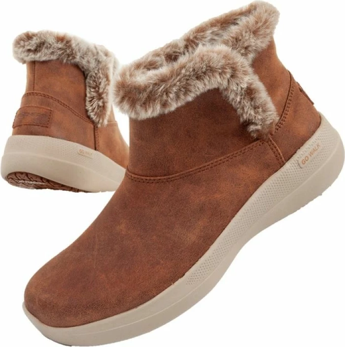 Çizme femra Skechers, kafe