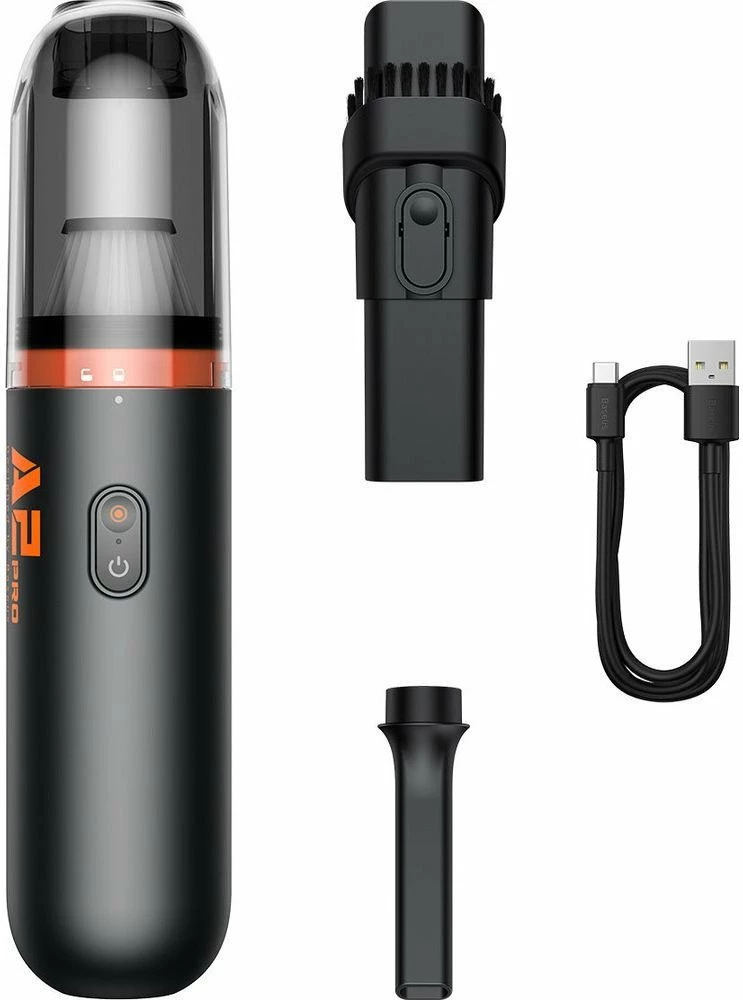 Fshesë me korrent dore Baseus A2 Pro 80W 6000Pa 120ml 2000mAh, e zezë