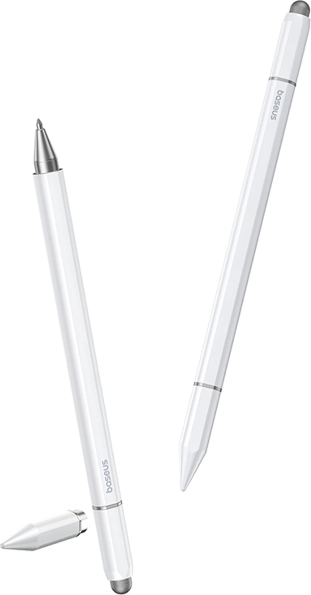 Stilolaps digjital Baseus Smooth Writing III 3in1, për tablet, celular e laptop, i bardhë
