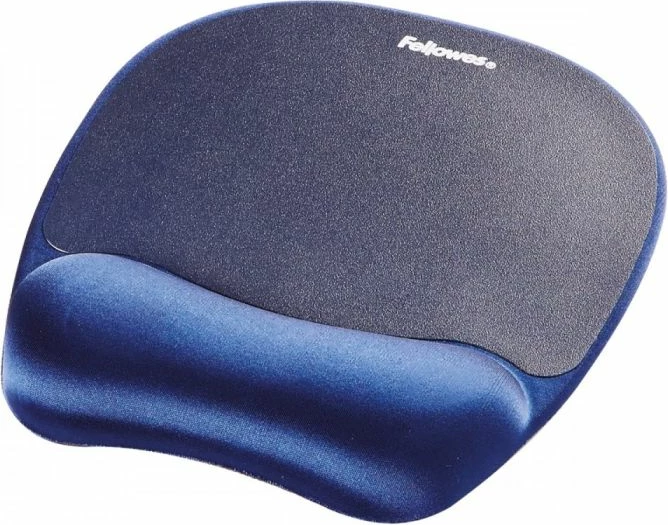 Mauspad FELLOWES 9172801 me mbështetje kyçi, memory foam, safir