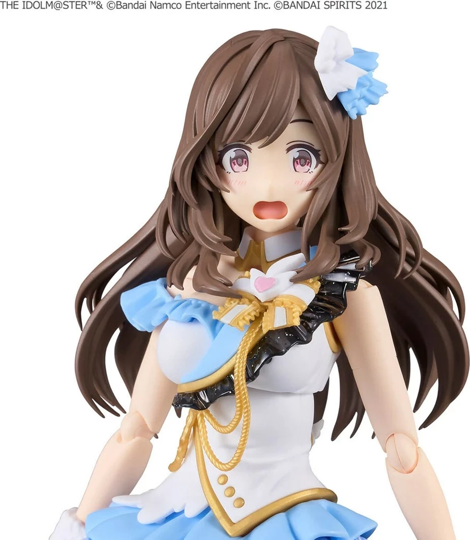 Figurë koleksionuese Bandai 30MS Kogane Tsukioka, model kit, blu