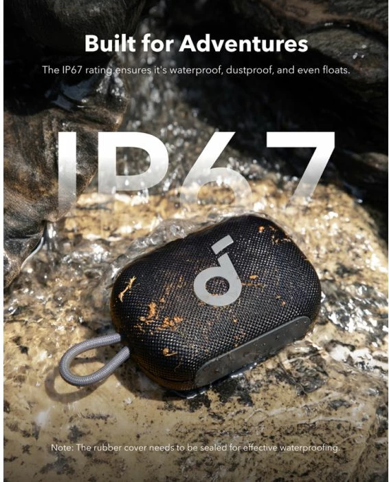 Altoparlant Bluetooth portativ Anker Soundcore Select 4 Go 5W, 20 orë, IP67, TWS, i bardhë