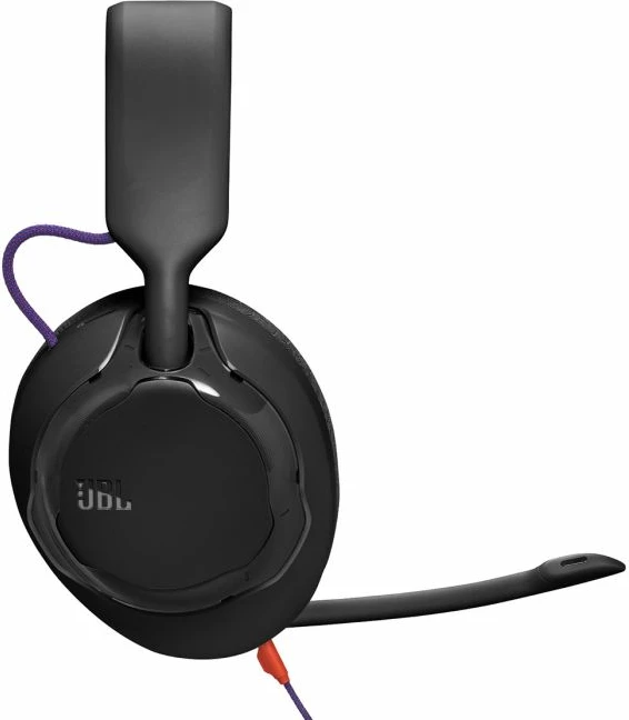 Kufje gaming me kabllo JBL Quantum 250, over-ear, 50 mm, 3.5 mm, me mikrofon boom të heqshëm, të zeza