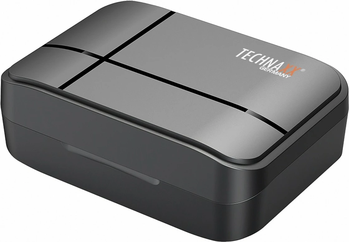 Set mikrofonash wireless Technaxx TX-301, 2 copë, USB-C, i zi