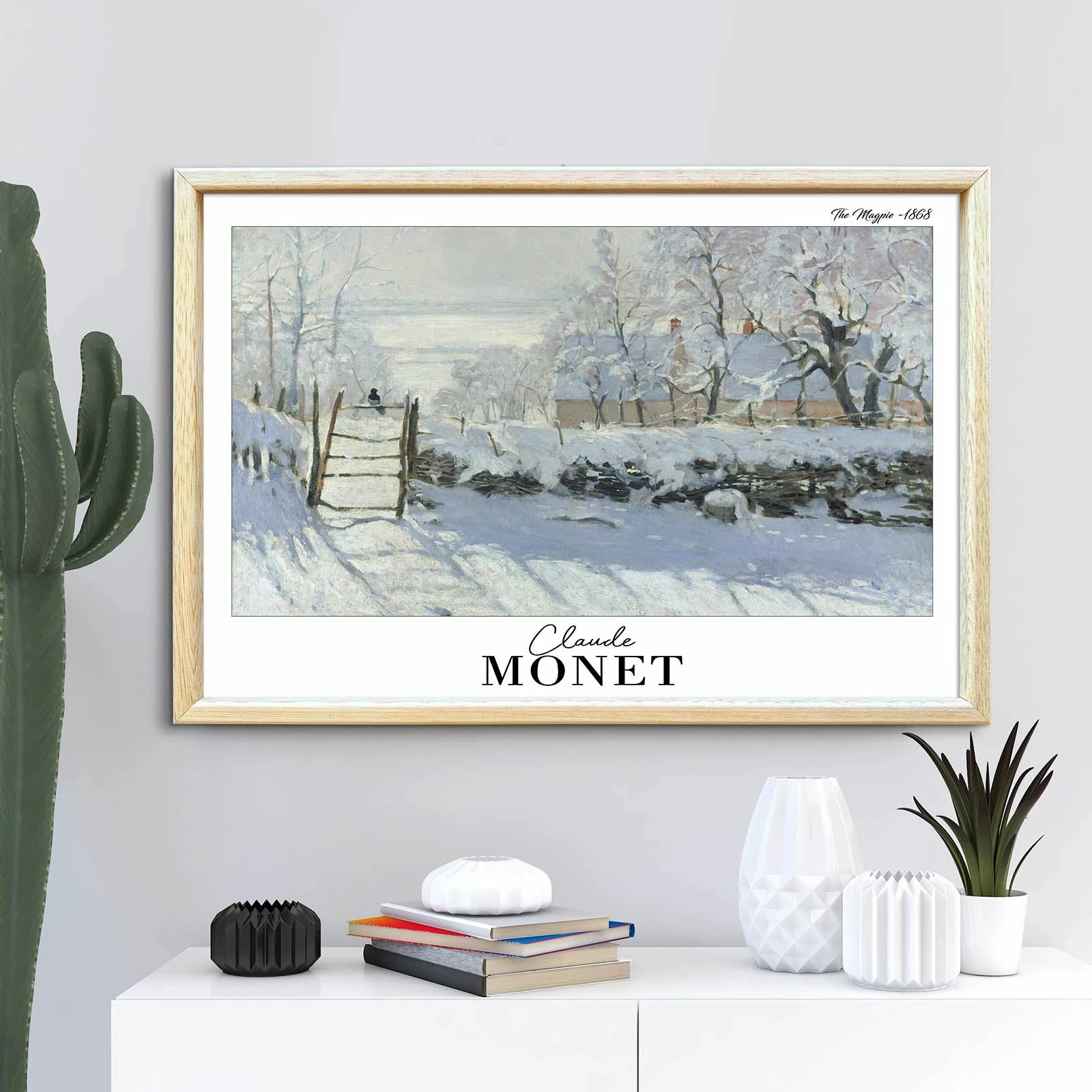 Pikturë dekorative me kornizë, Wallity, 4262AHSMONET-012