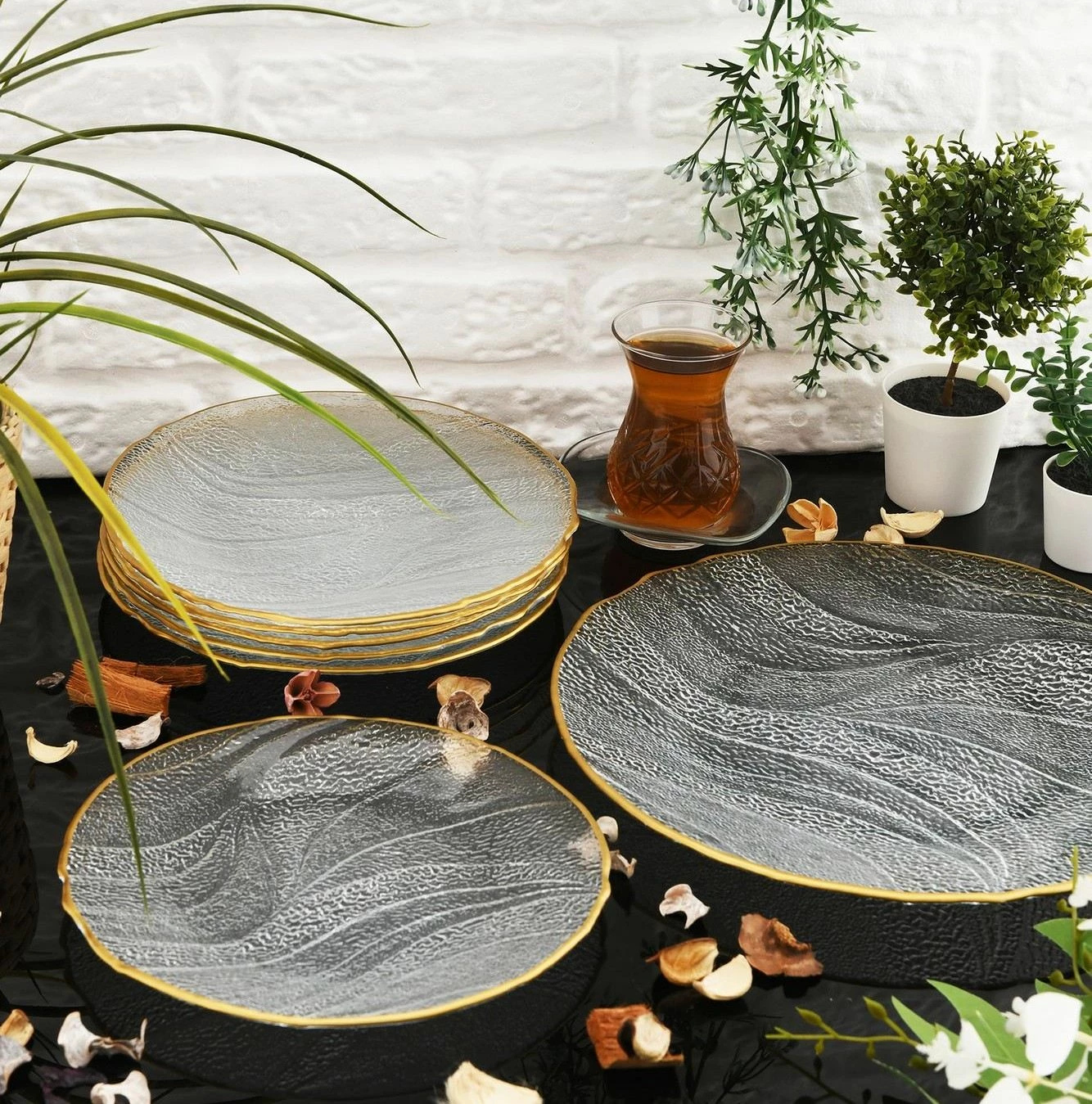 Set për shërbim torte (7 copë), Hermia, Esila 7PTAY