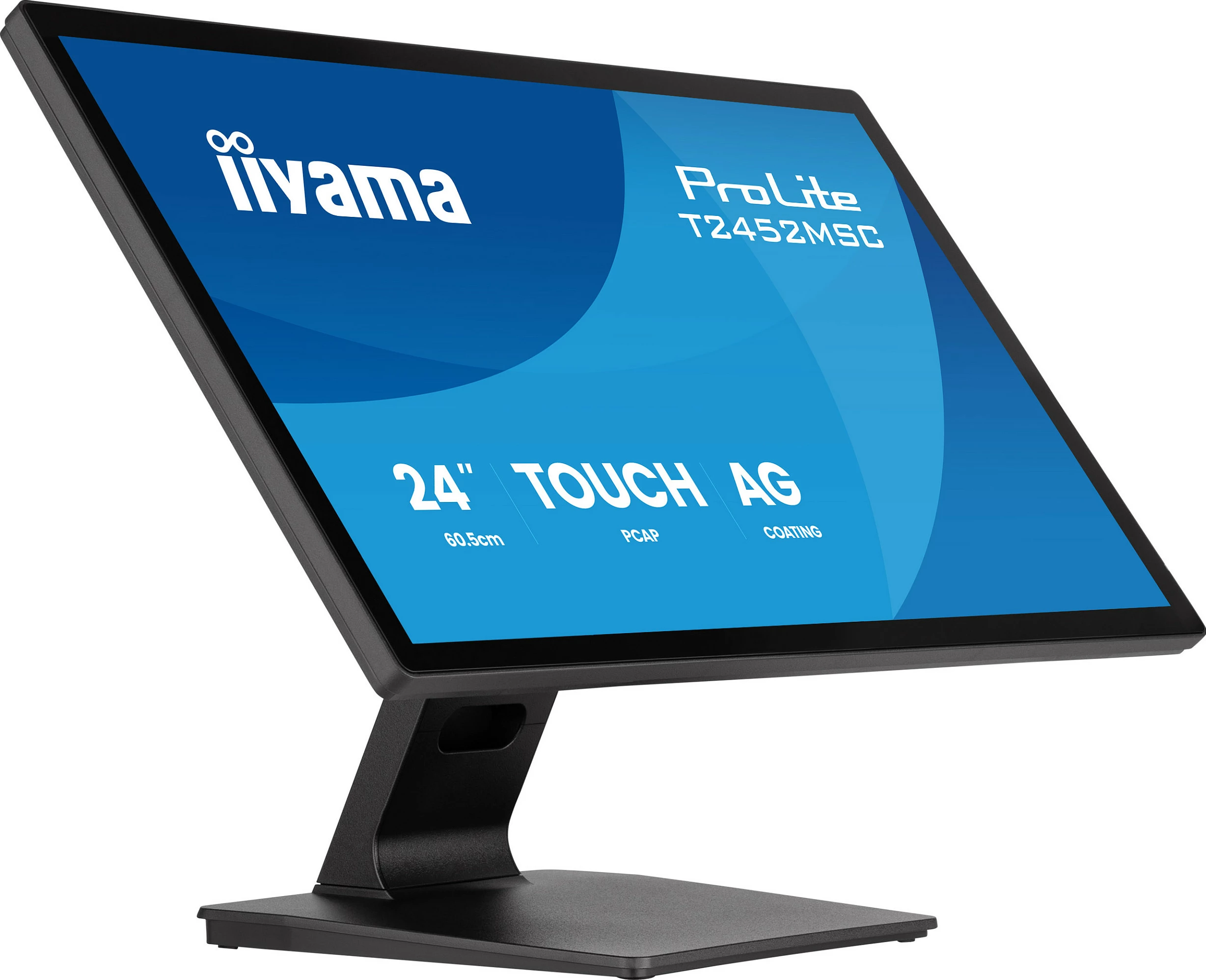 Monitor touch iiyama ProLite T2452MSC-B2AG, 24" FHD IPS 120Hz, HDMI/DisplayPort, i zi