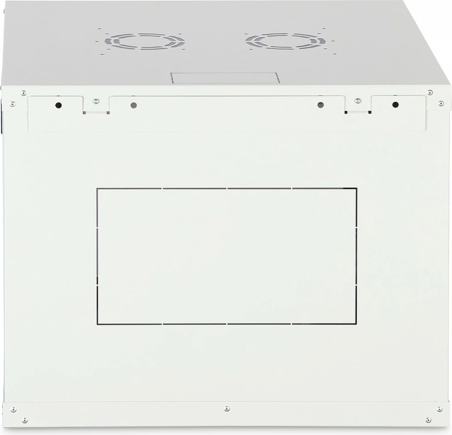 Kabinet rrjeti muror Digitus DN-37106 19" 9U 474x600x600 mm derë xhami IP20 ngarkesë 60 kg i pa-montuar gri