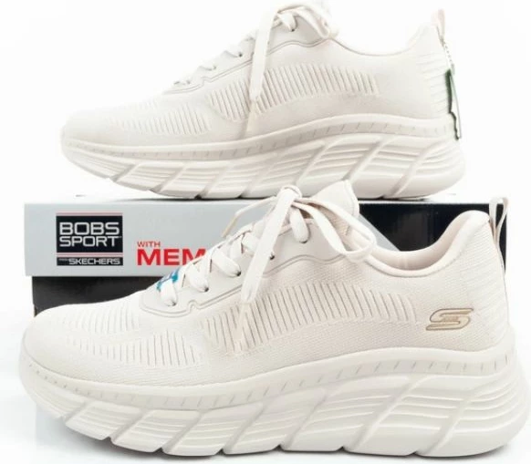 Atlete për femra Skechers, bezhë [Madhësia: 40]