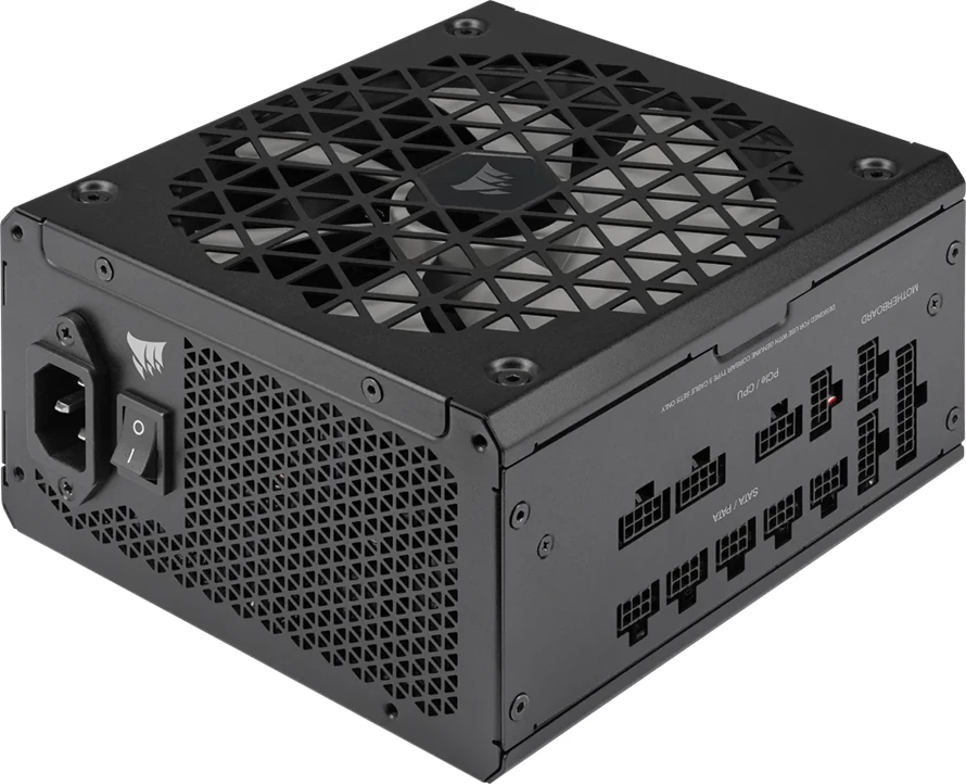 Furnizues rryme CORSAIR RM850x SHIFT 850W, ATX 3.1, PCIe 5.1, modular plotësisht, 80 Plus Gold/Cybenetics Gold, i zi