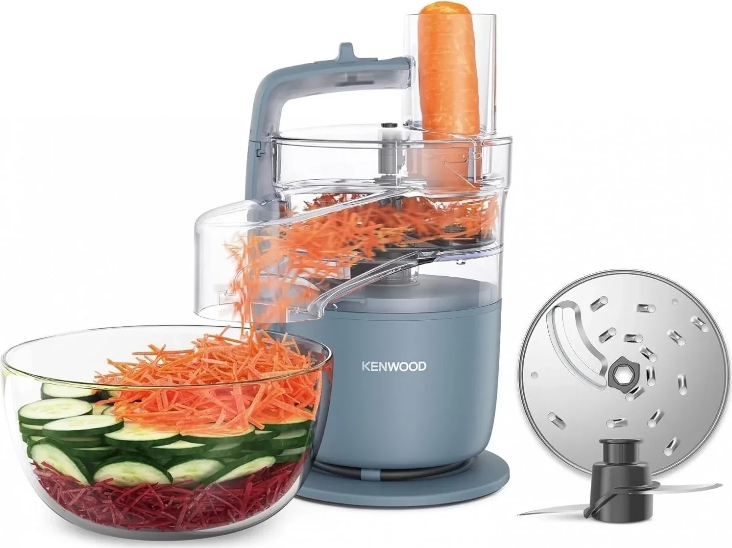 Procesor ushqimi Kenwood MultiPro FDP22.130GY, 1.3L, 650W, gri