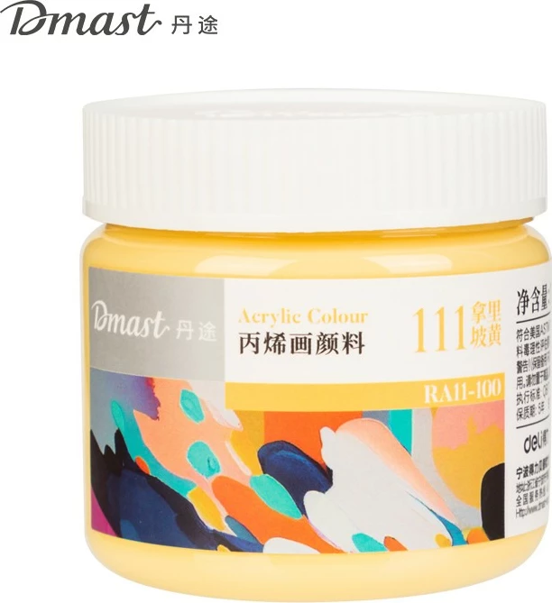 Deli Ngjyre Akril 100Ml 111 Naples Yellow