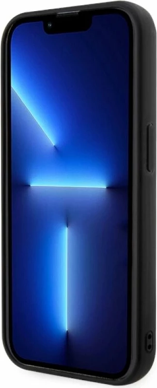 Kapak telefoni Karl Lagerfeld KLHCP14L3DRKINK iPhone 14 Pro 6.1, i zi